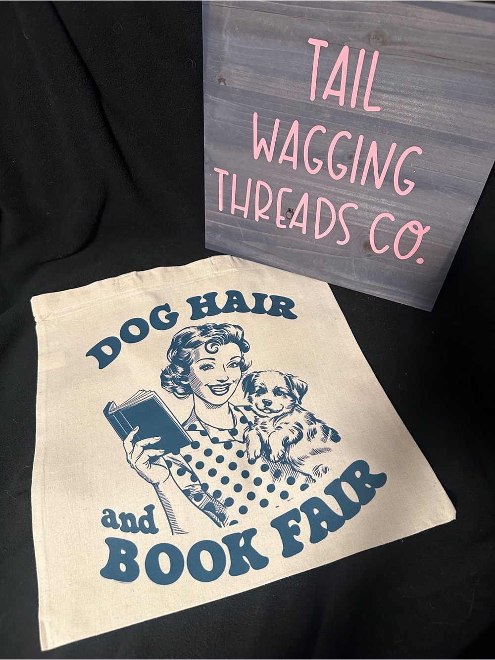 “Dog Fair & Book Fair” Tote